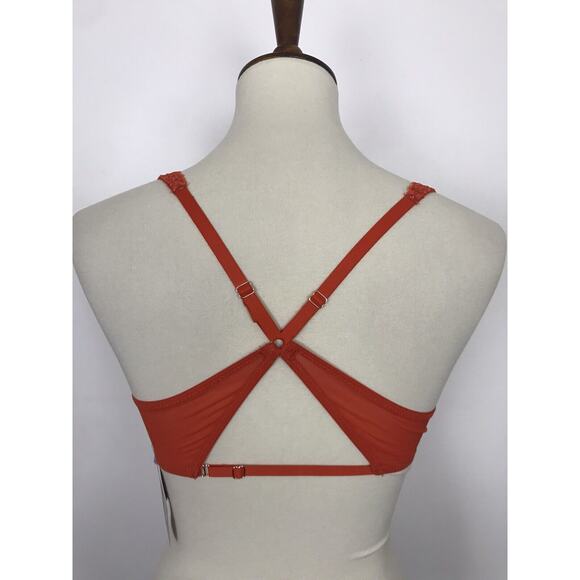 Savage x Fenty Lingerie Bra Bralette Lace Spiced Dainty Doll - Picture 7 of 8